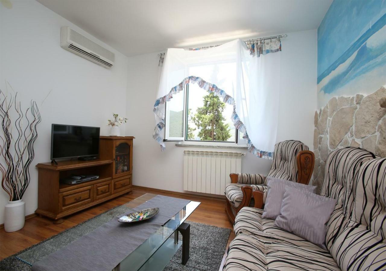 Apartamento 4 Persons App With Great Sea View,Ac,Wifi,399 Rabac Exterior foto